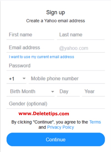 How to Create A Yahoo Email Account Without Phone Number